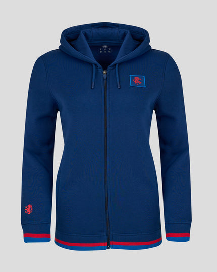 WOMEN'S CLASSIC FULL ZIP HOODIE - NAVY
