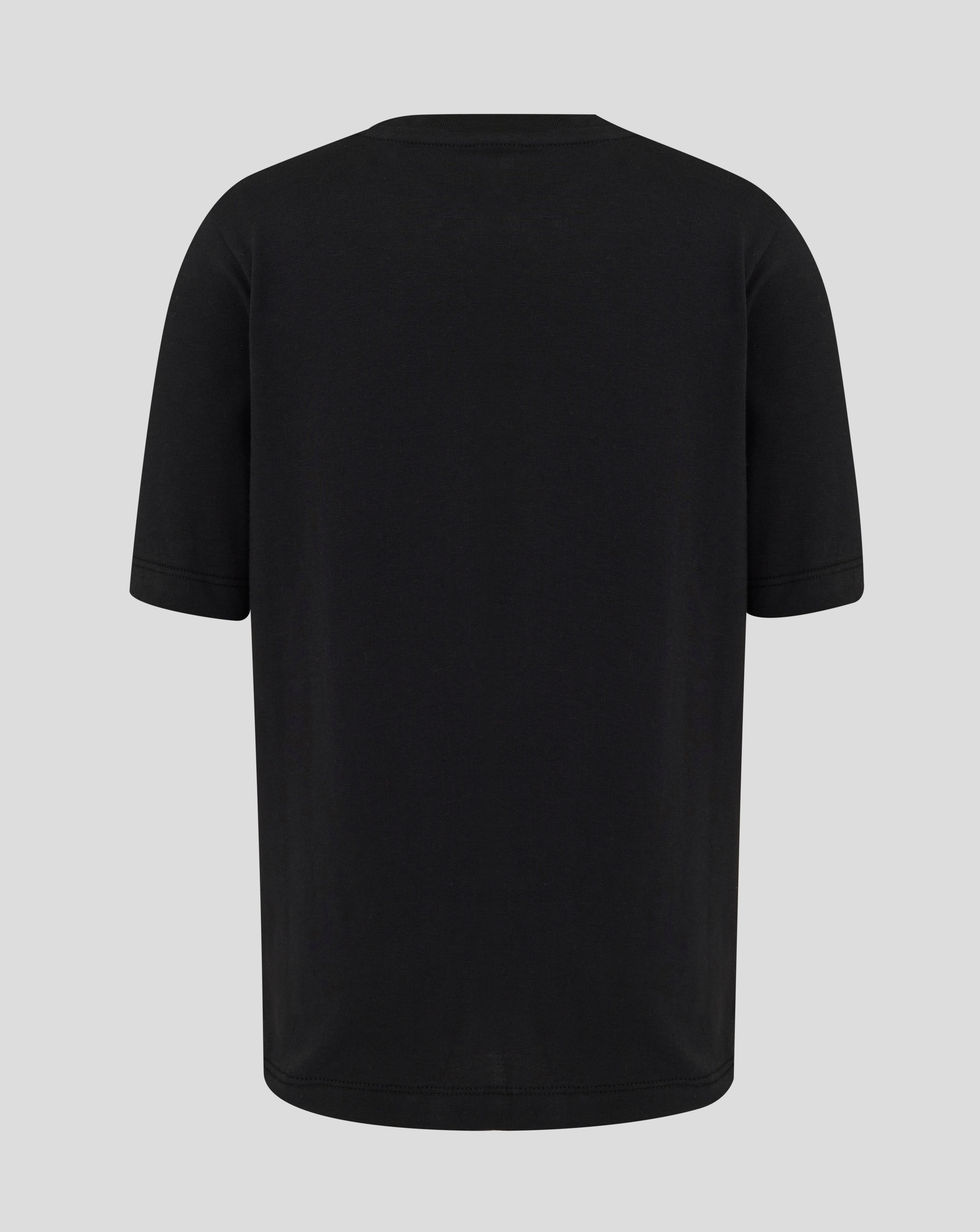 MENS 25/26 CORE CREST TEE - CAVIAR