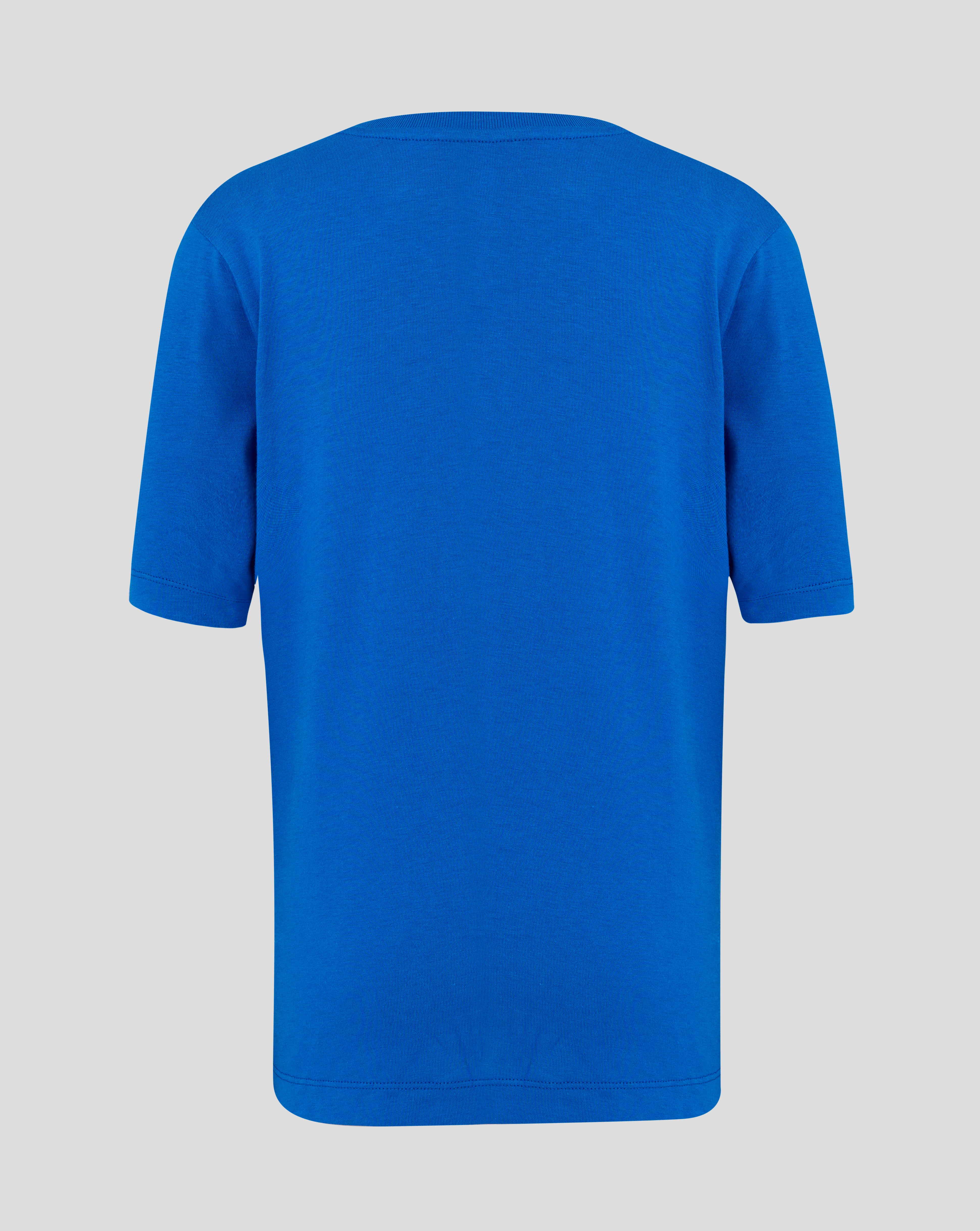 Rangers Junior 25/26 Badge Tee - Lapis Blue
