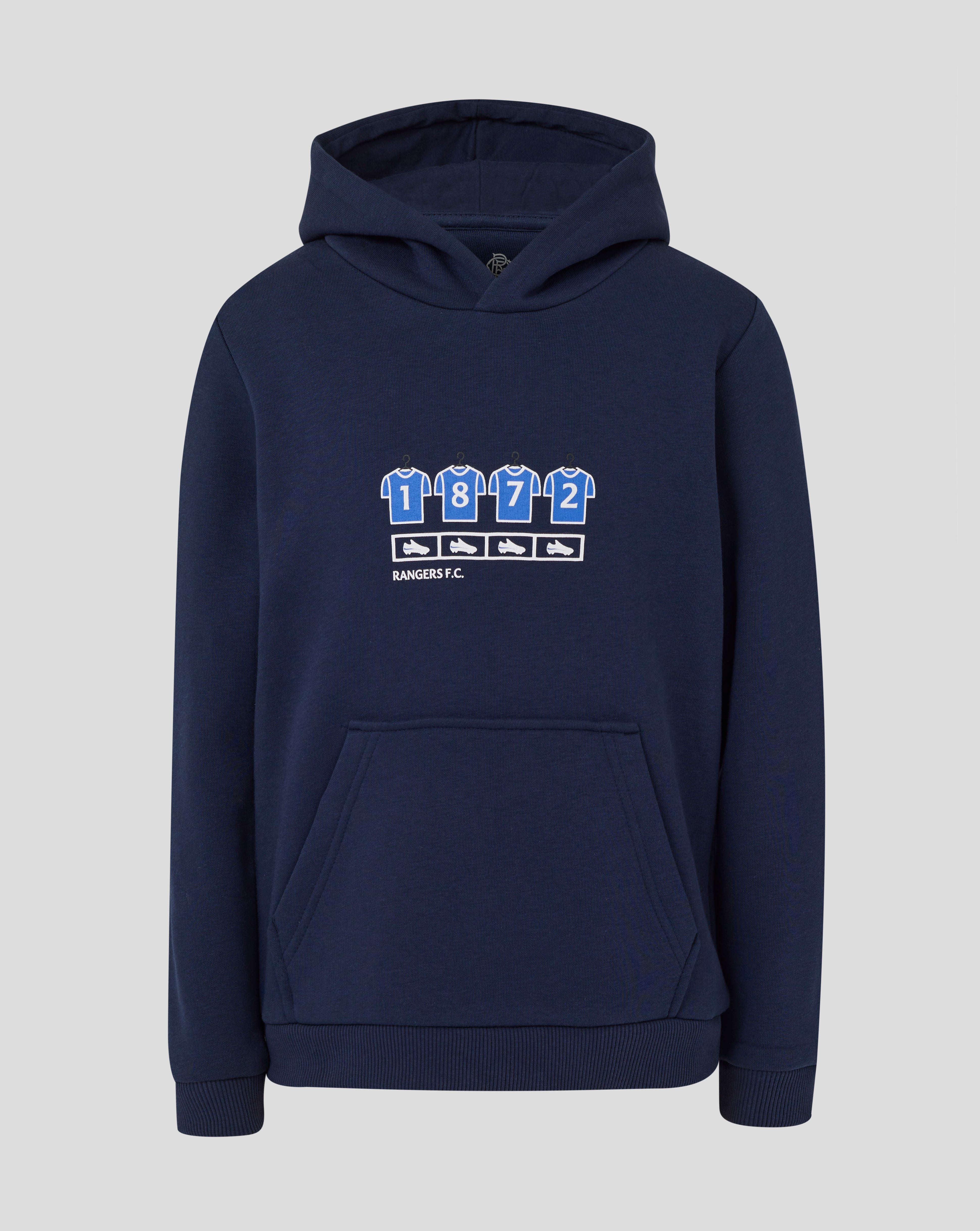 Rangers Junior 25/26 Changing Room Hoodie - Black Iris