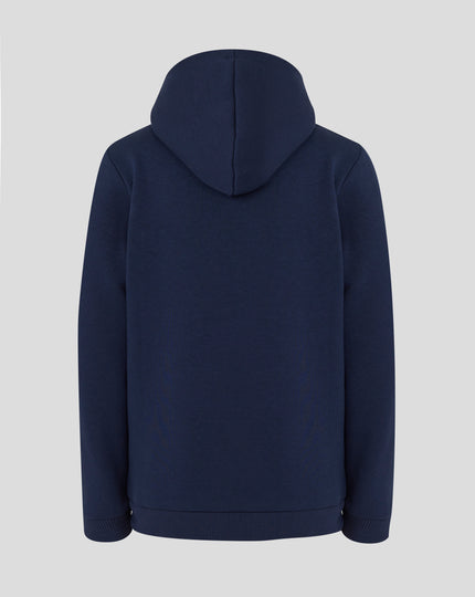 Rangers Junior 25/26 Changing Room Hoodie - Black Iris
