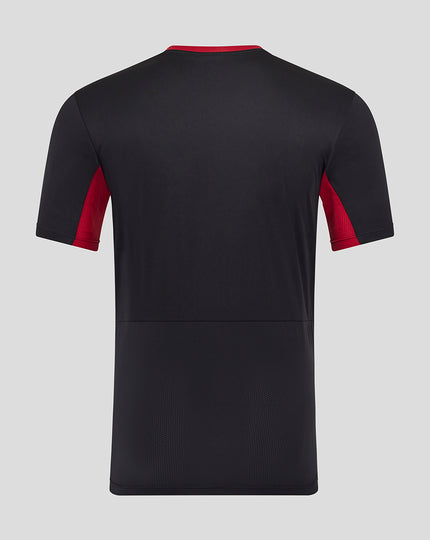 MENS 25/26 COACHES TRAINING SHORT SLEEVE TEE - CAVIAR