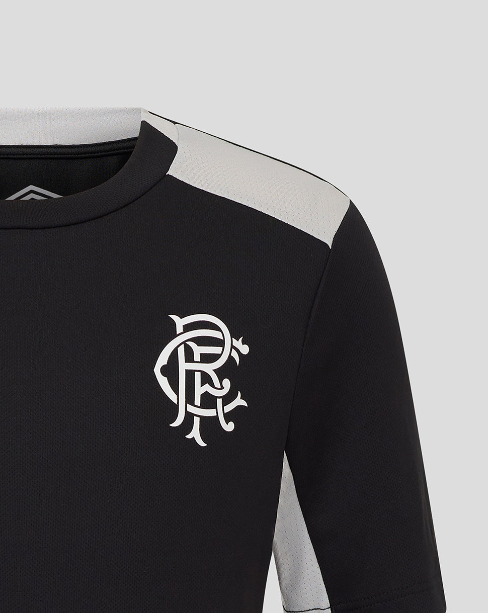 JUNIOR 25/26 COACHES TRAINING SHORT SLEEVE TEE - CAVIAR