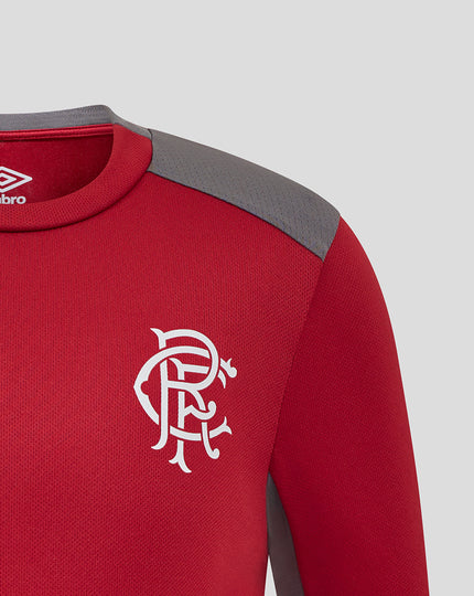 JUNIOR 25/26 PLAYERS TRAINING SHORT SLEEVE TEE - RHYTHMIC RED