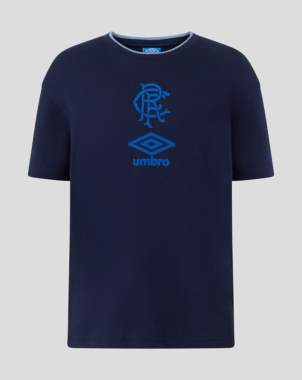ADULTS 25/26 TRAVEL SHORT SLEEVE TEE - PEACOAT