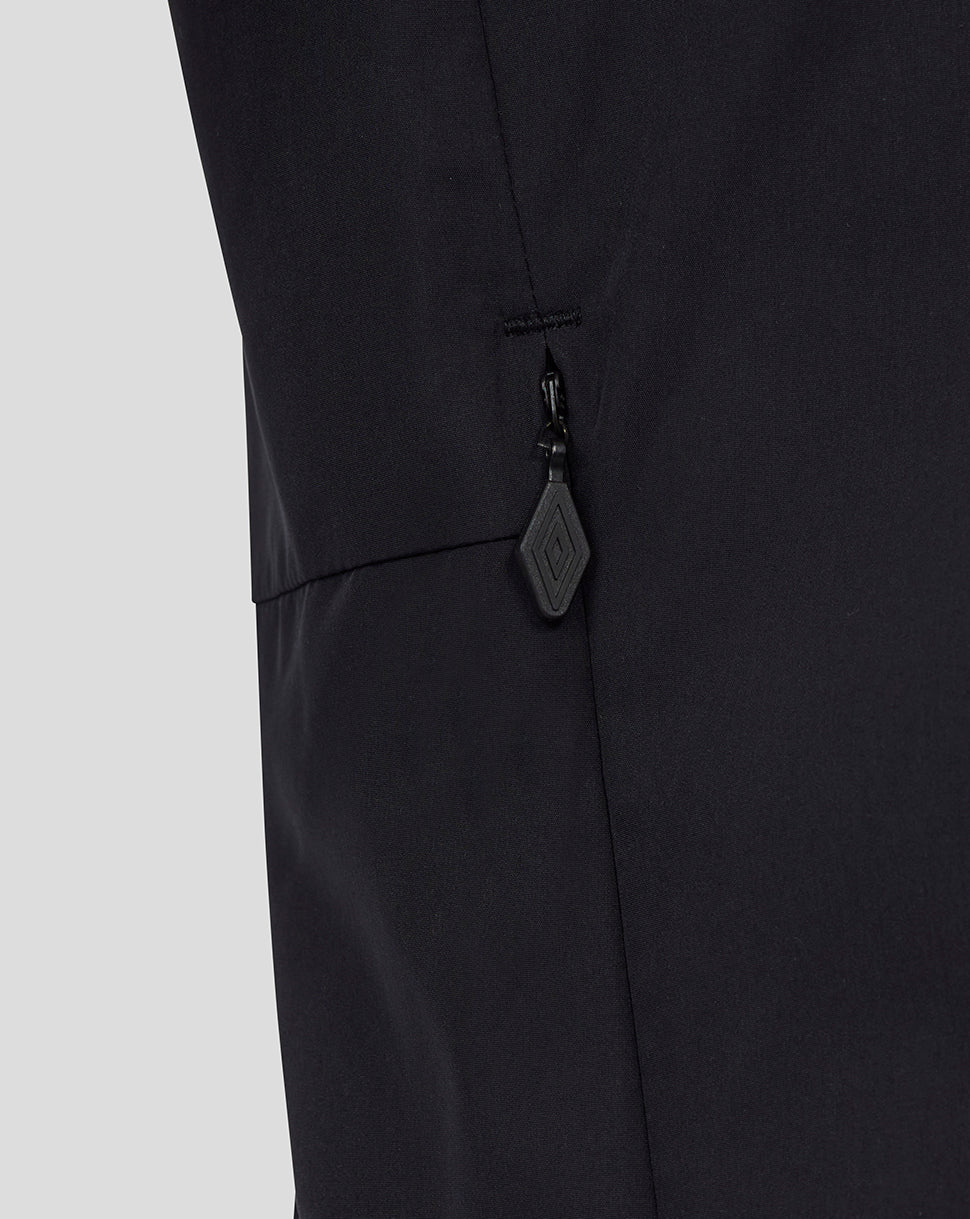 MENS 25/26 COACHES TRAINING PACKABLE HOOD SHOWER JACKET - CAVIAR
