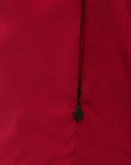 JUNIOR 25/26 PLAYERS TRAINING PACKABLE HOOD SHOWER JACKET - RHYTHMIC RED