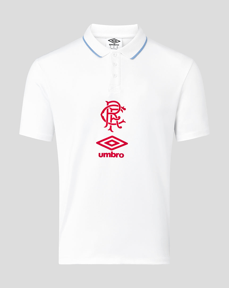 MEN'S 25/26 TRAVEL SHORT SLEEVE POLO - WHITE