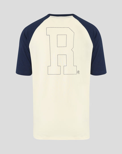 ADULT RANGERS CONTEMPORARY RAGLAN TEE - BLACK
