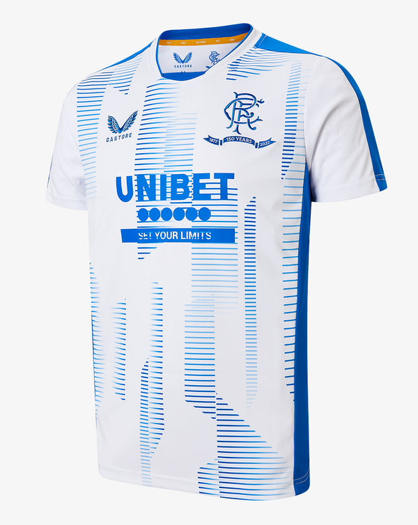 White Castore Rangers FC 2022/23 Away Shirt