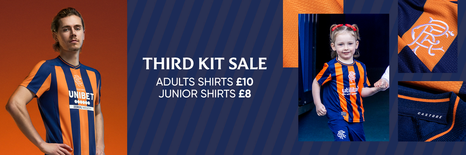 Rangers top 3rd shirt