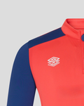 RANGERS FC JUNIOR 2026/27 PRO TRAINING QUARTER ZIP - CAYENNE RED