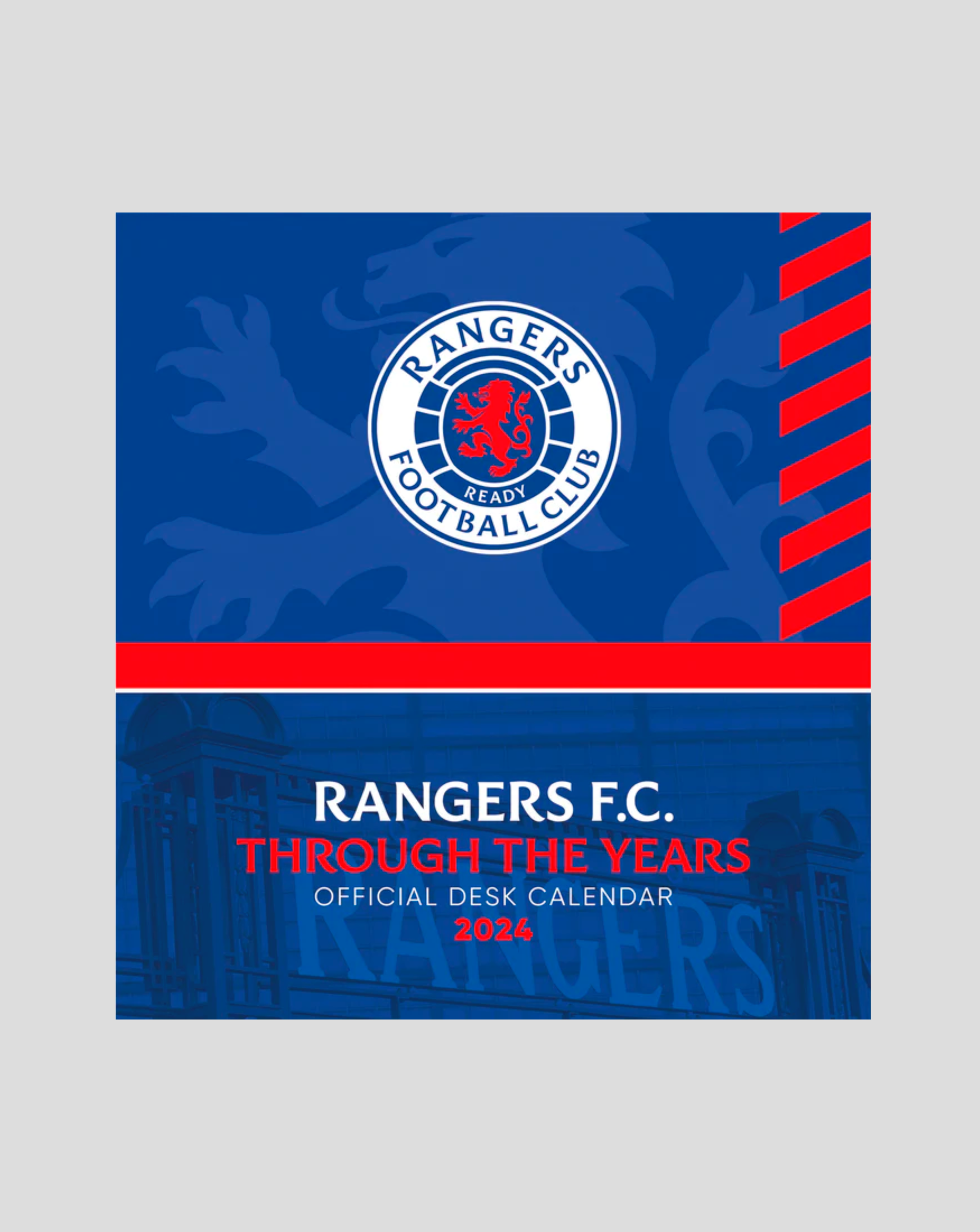 Rangers 2024 A5 Desk Calendar Rangers Store