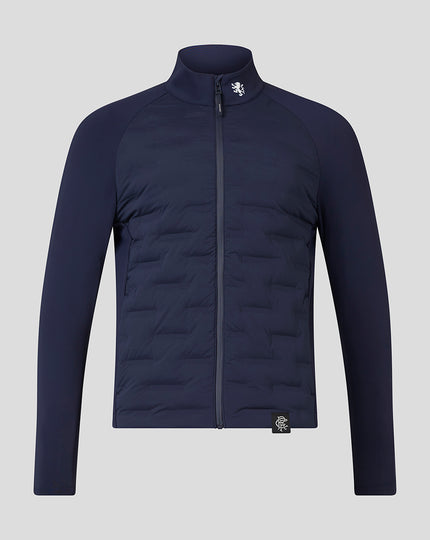 HYBRID JACKET - NAVY BLUE