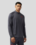 Adapt Training 1/4 Zip Top - Pewter Blue