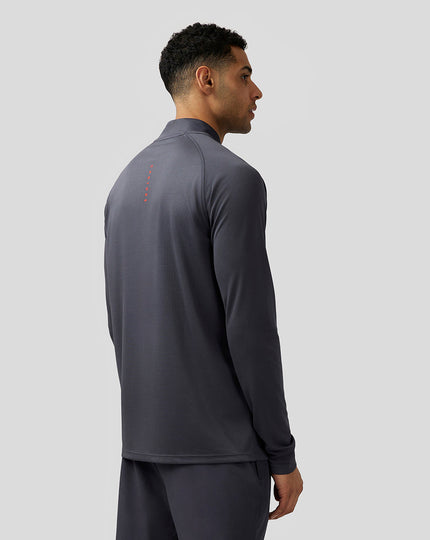 Adapt Training 1/4 Zip Top - Pewter Blue