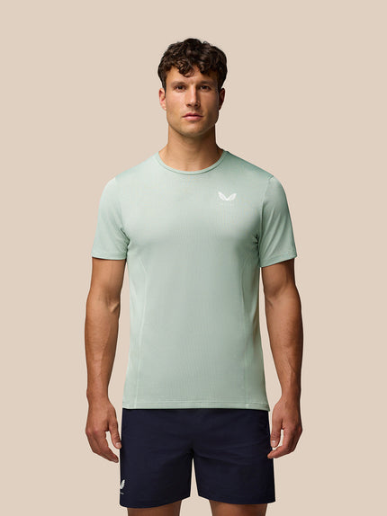 Men’s Apex Short Sleeve Engineered Knit T Shirt - Green