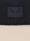 Castore Active Beanie in grey with ribbed knit and front logo patch