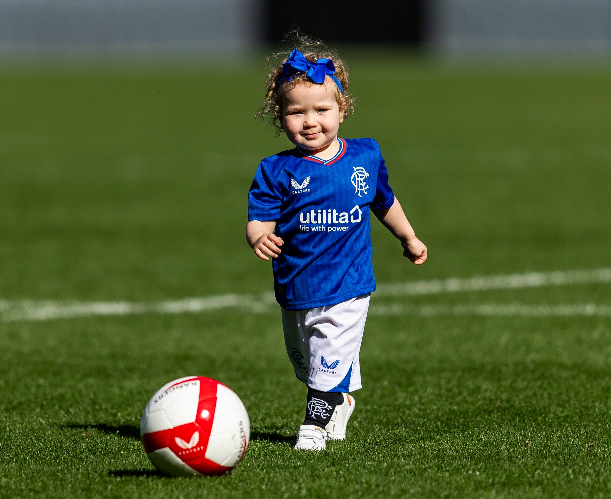 Glasgow Rangers Home Shorts 2023-24 - Kids