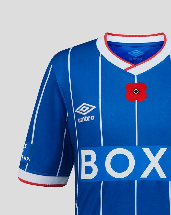 RANGERS FC JUNIOR 2026/27 POPPY HOME SHIRT