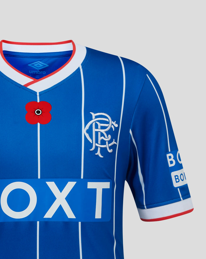 RANGERS FC JUNIOR 2026/27 POPPY HOME SHIRT