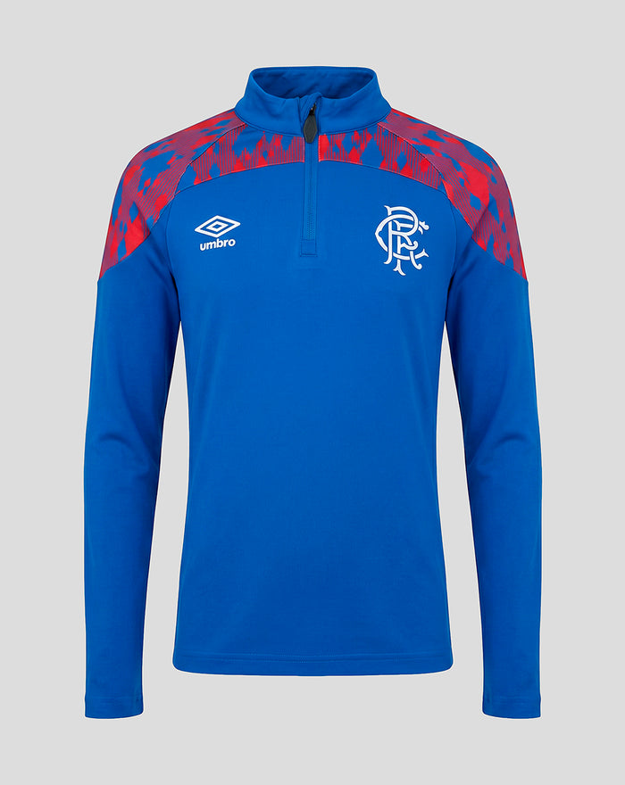 RANGERS FC JUNIOR 2026/27 HOME MATCHDAY QUARTER ZIP TOP