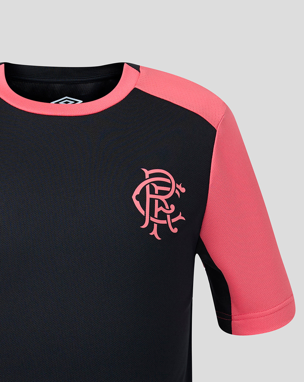 RANGERS FC JUNIOR 2026/27 PRO TRAINING T-SHIRT - CAVIAR