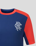 RANGERS FC JUNIOR 2026/27 PRO TRAINING T-SHIRT - TWILIGHT BLUE