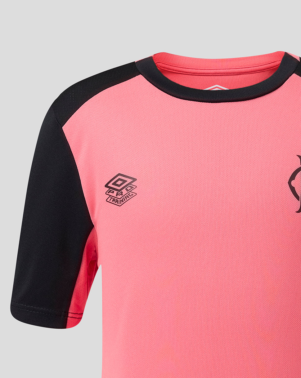 RANGERS FC JUNIOR 2026/27 PRO TRAINING T-SHIRT - CALYPSO CORAL