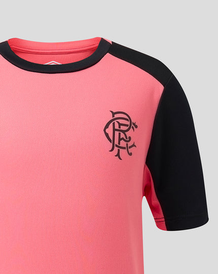 RANGERS FC JUNIOR 2026/27 PRO TRAINING T-SHIRT - CALYPSO CORAL