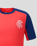 RANGERS FC JUNIOR 2026/27 PRO TRAINING T-SHIRT - CAYENNE RED