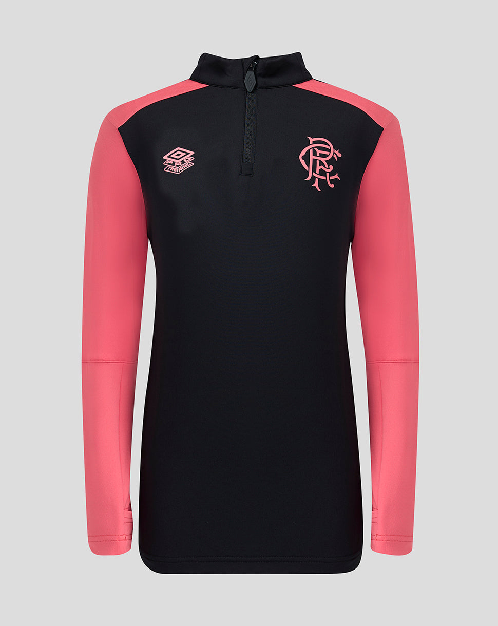 RANGERS FC JUNIOR 2026/27 PRO TRAINING QUARTER ZIP - CAVIAR