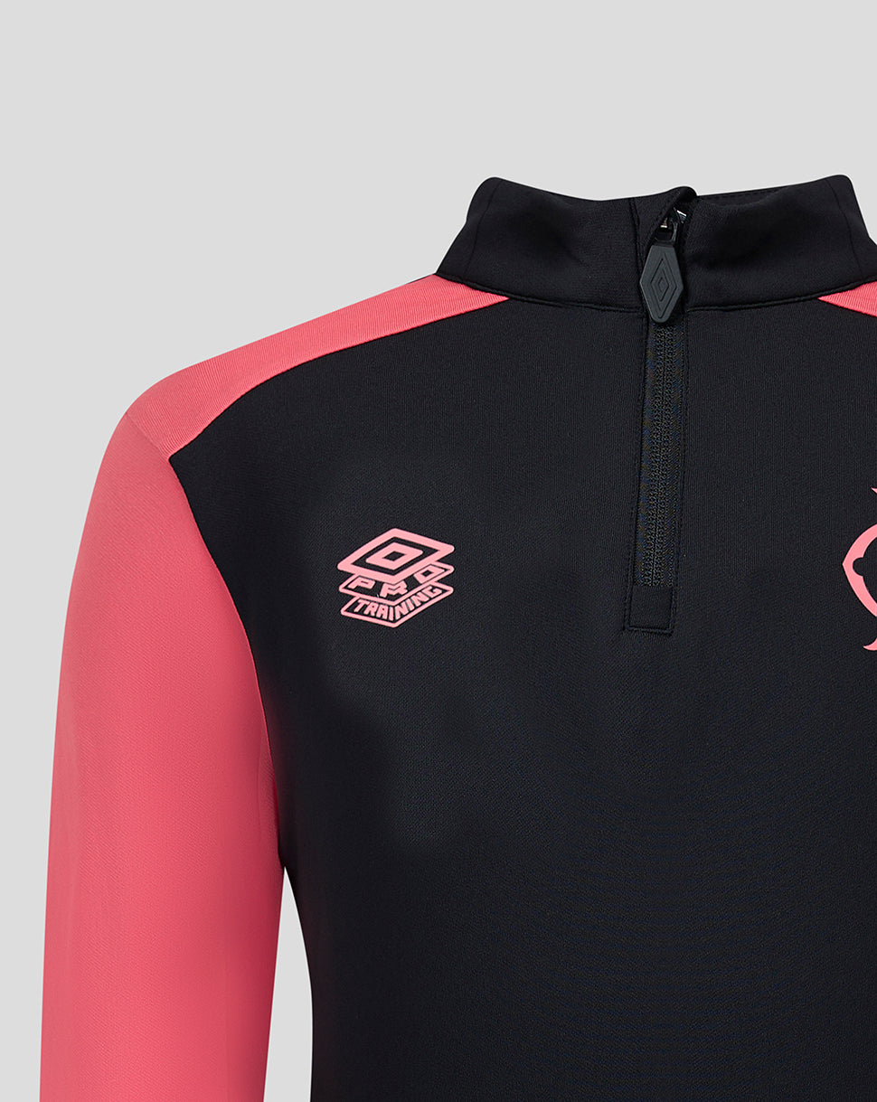 RANGERS FC JUNIOR 2026/27 PRO TRAINING QUARTER ZIP - CAVIAR
