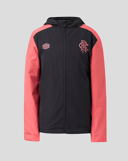 RANGERS FC JUNIOR 2026/27 PRO TRAINING SHOWER JACKET - CAVIAR