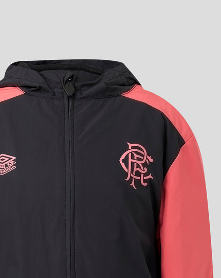RANGERS FC JUNIOR 2026/27 PRO TRAINING SHOWER JACKET - CAVIAR