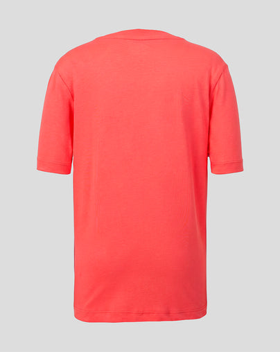 RANGERS FC JUNIOR 2026/27 PRESENTATION T-SHIRT - CALYPSO CORAL