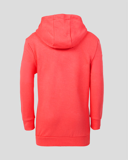 RANGERS FC JUNIOR 2026/27 PRESENTATION HOODIE - CALYPSO CORAL