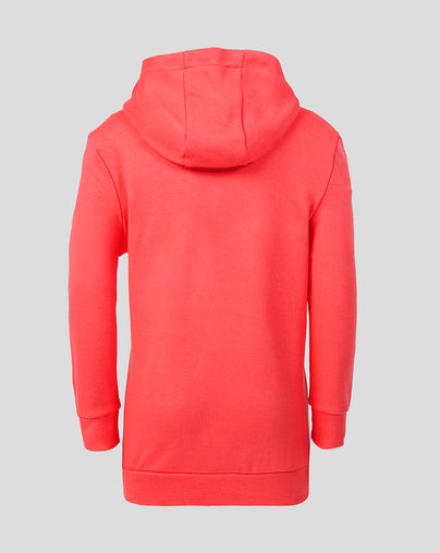 RANGERS FC JUNIOR 2026/27 PRESENTATION HOODIE - CALYPSO CORAL