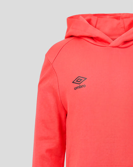 RANGERS FC JUNIOR 2026/27 PRESENTATION HOODIE - CALYPSO CORAL