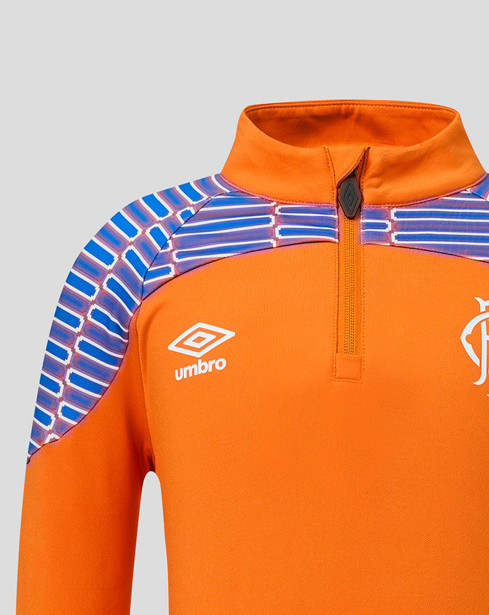 RANGERS FC JUNIOR 2026/27 AWAY MATCHDAY QUARTER ZIP TOP