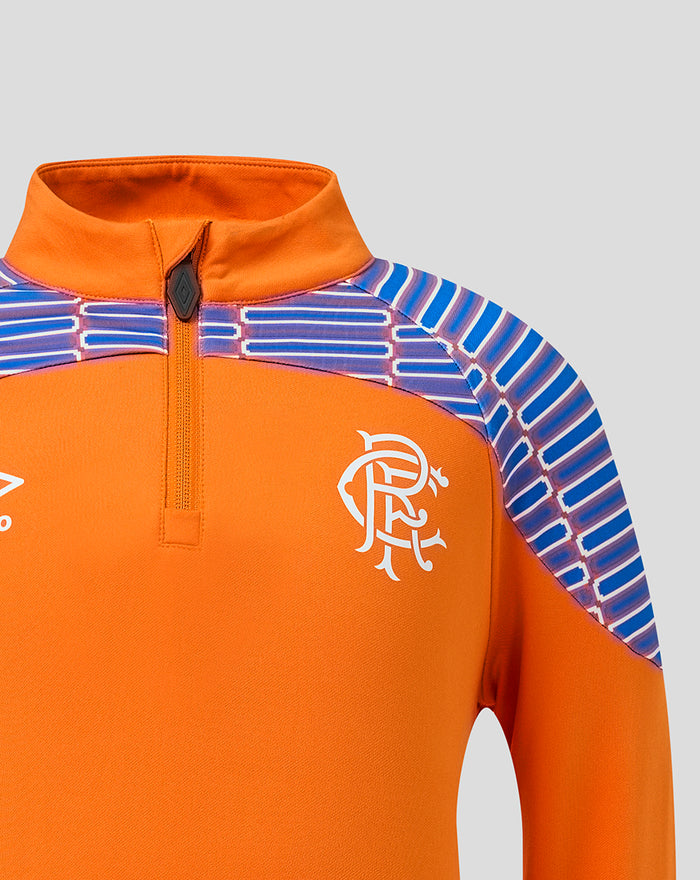 RANGERS FC JUNIOR 2026/27 AWAY MATCHDAY QUARTER ZIP TOP