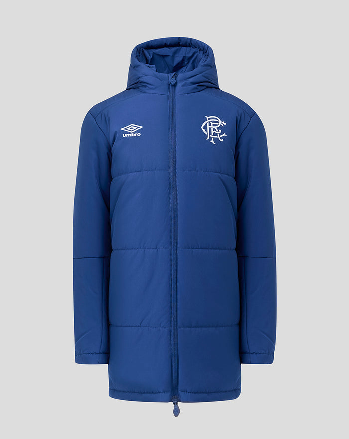 RANGERS FC JUNIOR 2026/27 TRAINING PADDED JACKET - TWILIGHT BLUE