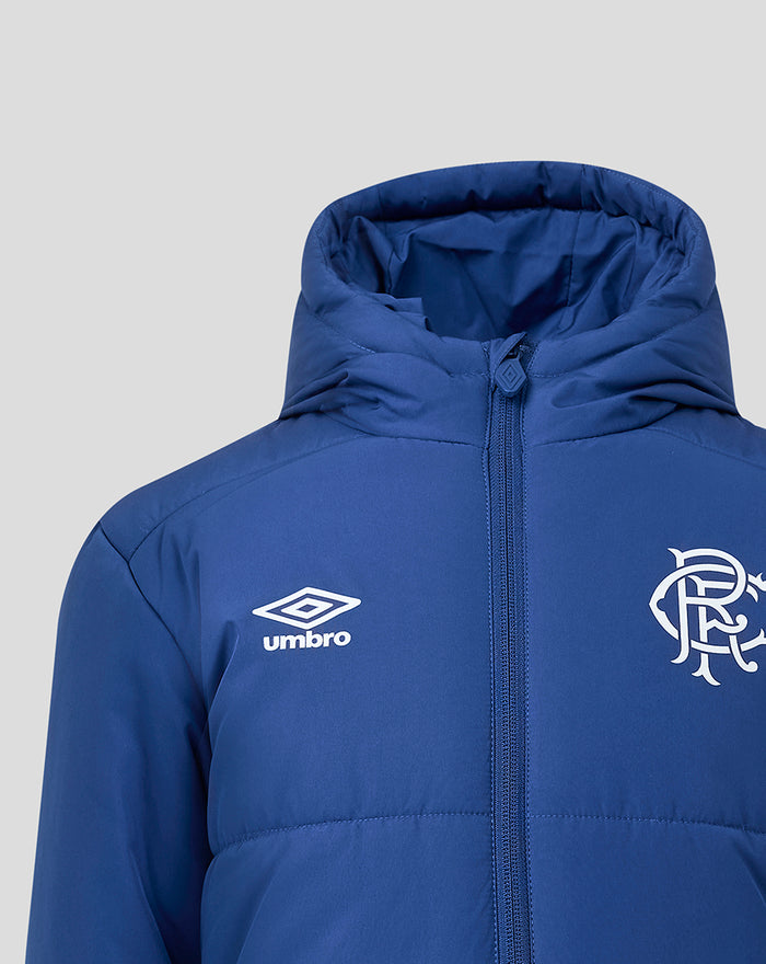 RANGERS FC JUNIOR 2026/27 TRAINING PADDED JACKET - TWILIGHT BLUE