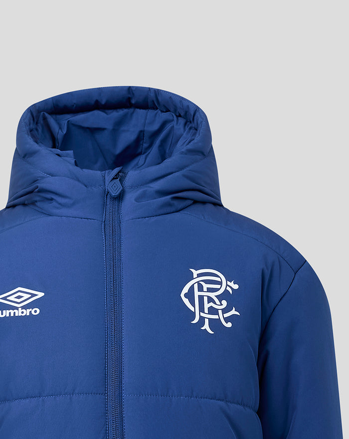 RANGERS FC JUNIOR 2026/27 TRAINING PADDED JACKET - TWILIGHT BLUE