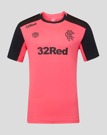 RANGERS FC MENS 2026/27 PRO TRAINING T-SHIRT - CALYPSO CORAL