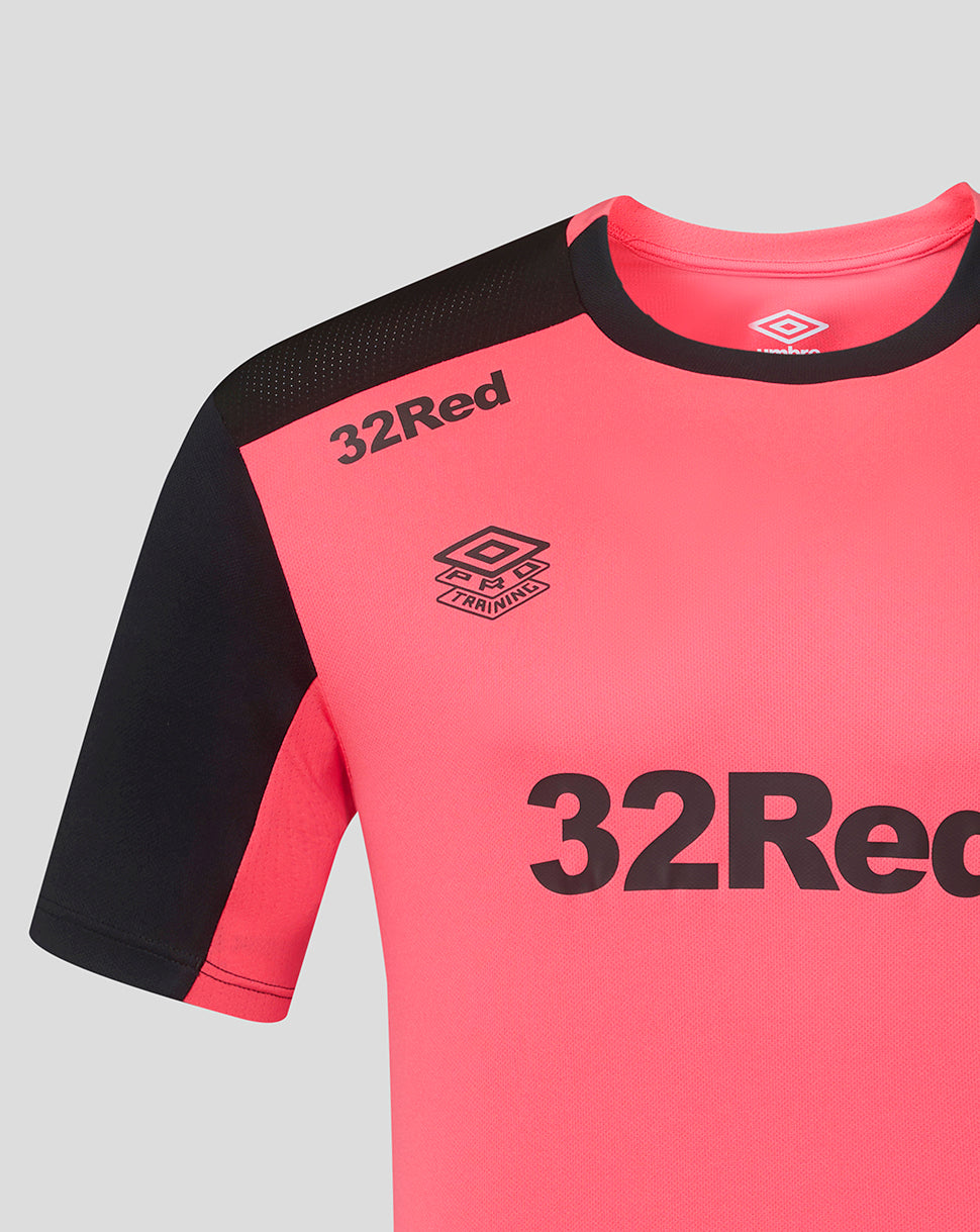 RANGERS FC MENS 2026/27 PRO TRAINING T-SHIRT - CALYPSO CORAL