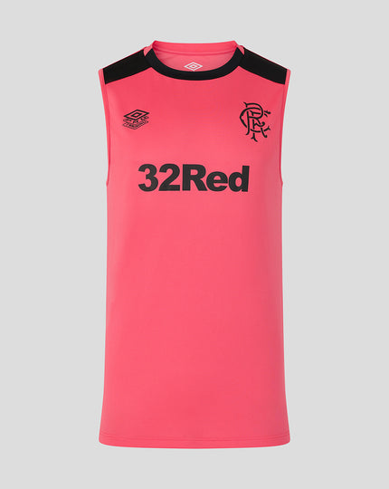 RANGERS FC MENS 2026/27 PRO TRAINING VEST - CALYPSO CORAL