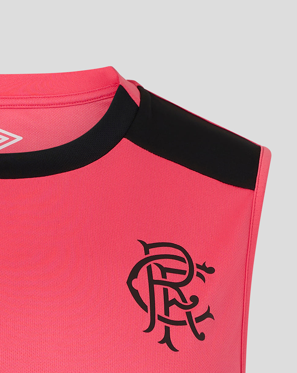 RANGERS FC MENS 2026/27 PRO TRAINING VEST - CALYPSO CORAL