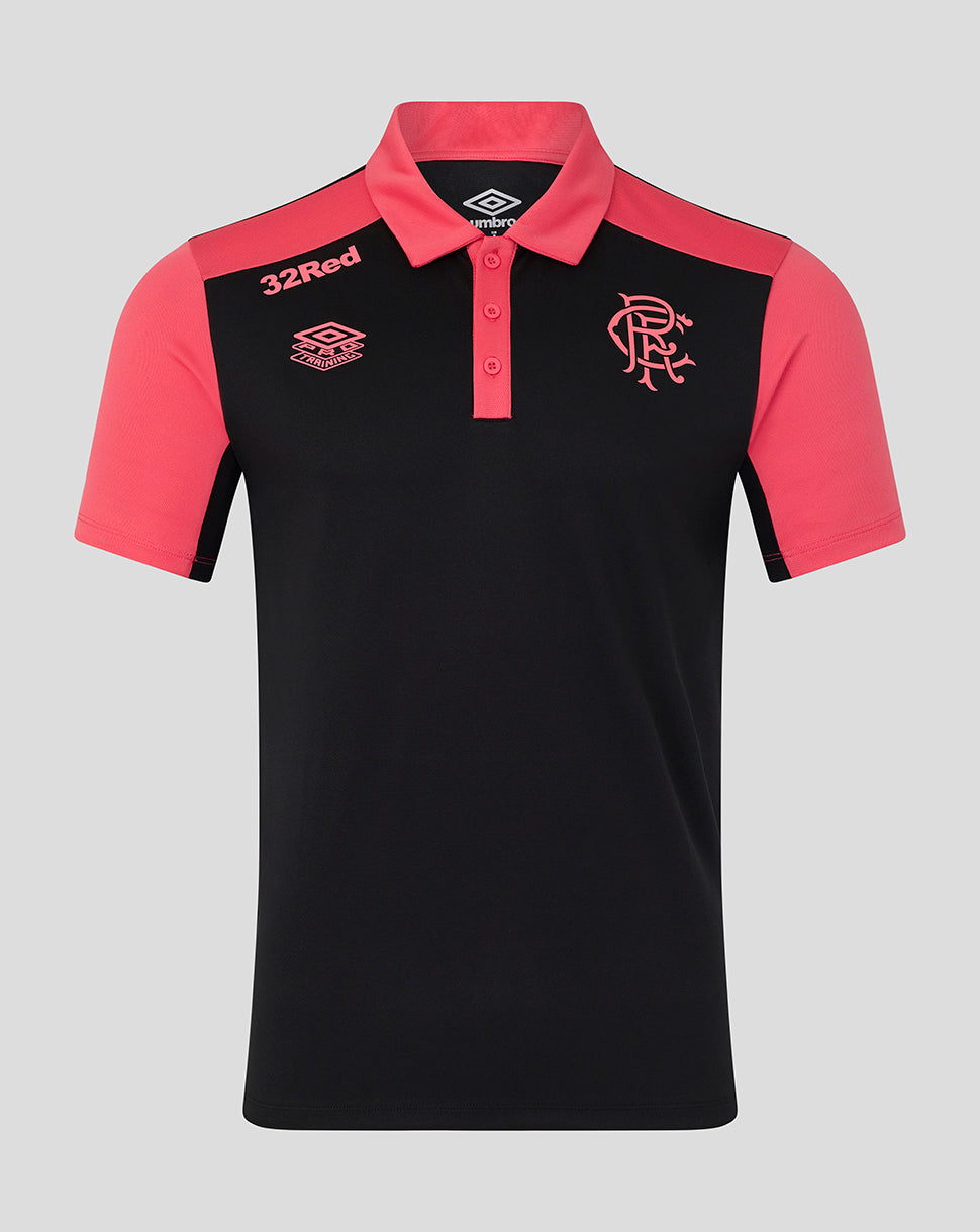 RANGERS FC MENS 2026/27 PRO TRAINING POLY POLO - CAVIAR