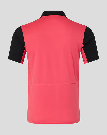 RANGERS FC MENS 2026/27 PRO TRAINING POLY POLO - CALYPSO CORAL